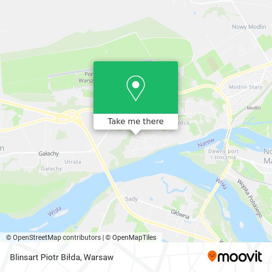 Blinsart Piotr Biłda map