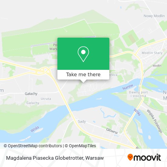 Magdalena Piasecka Globetrotter map