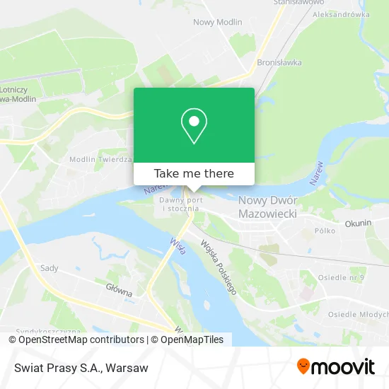 Карта Swiat Prasy S.A.