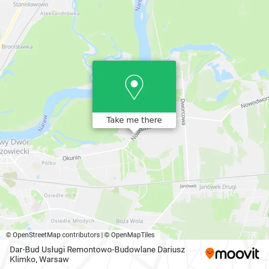 Dar-Bud Usługi Remontowo-Budowlane Dariusz Klimko map