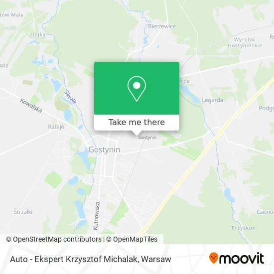 Карта Auto - Ekspert Krzysztof Michalak