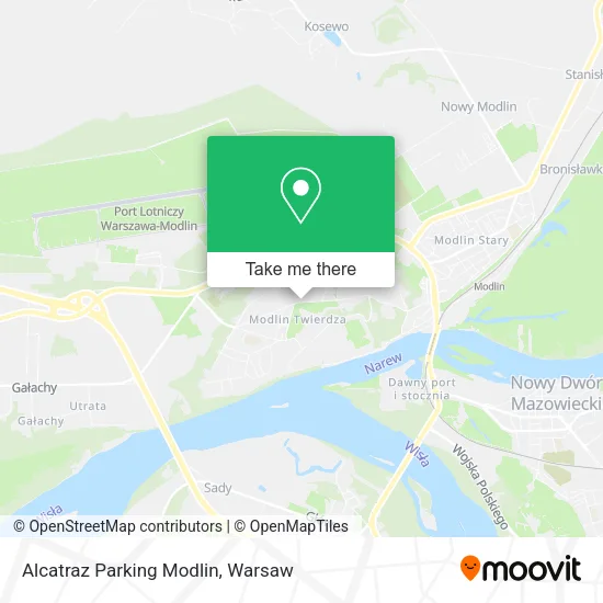 Карта Alcatraz Parking Modlin