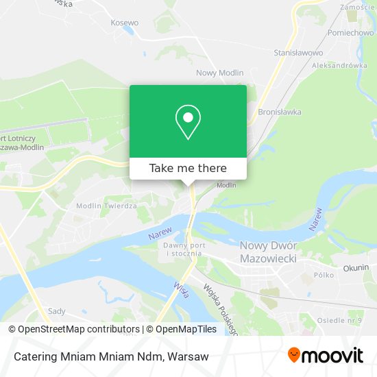 Catering Mniam Mniam Ndm map