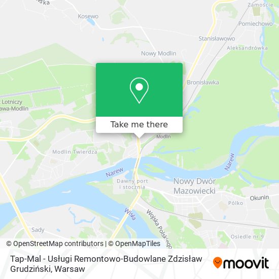 Tap-Mal - Usługi Remontowo-Budowlane Zdzisław Grudziński map