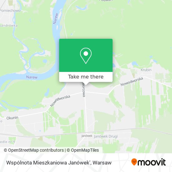 Карта Wspólnota Mieszkaniowa Janówek'