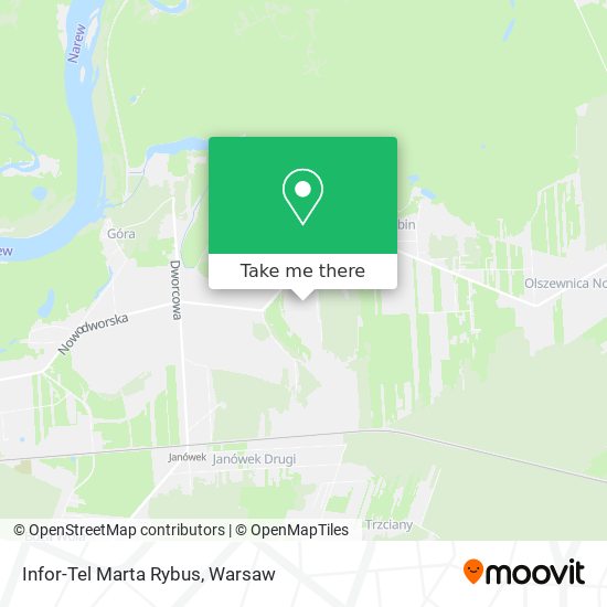 Infor-Tel Marta Rybus map