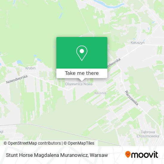 Stunt Horse Magdalena Muranowicz map