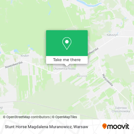 Stunt Horse Magdalena Muranowicz map