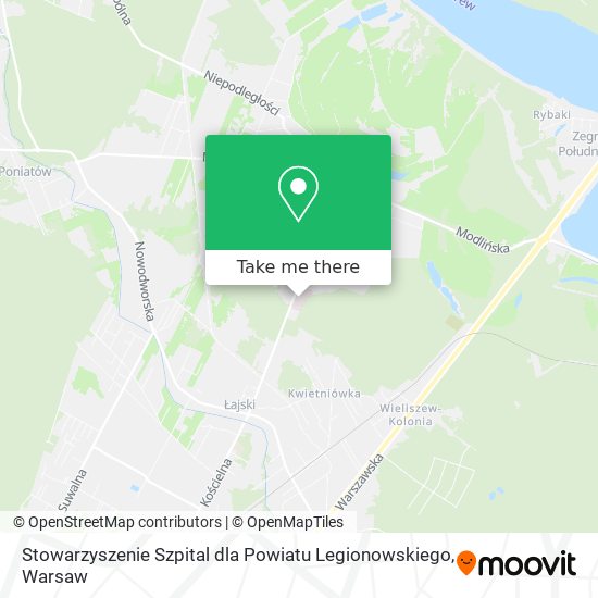 Карта Stowarzyszenie Szpital dla Powiatu Legionowskiego