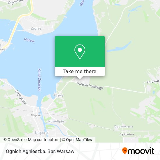 Ognich Agnieszka. Bar map