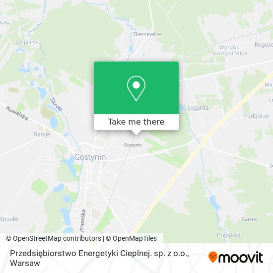 Przedsiębiorstwo Energetyki Cieplnej. sp. z o.o. map