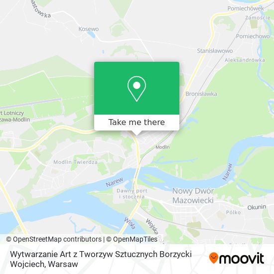 Wytwarzanie Art z Tworzyw Sztucznych Borzycki Wojciech map