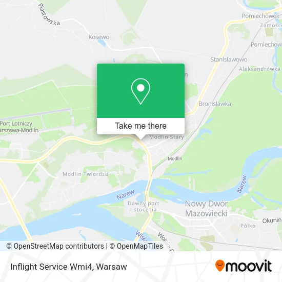 Inflight Service Wmi4 map