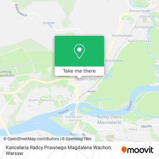 Kancelaria Radcy Prawnego Magdalena Wachoń map