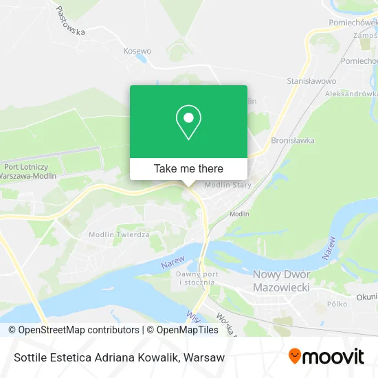 Sottile Estetica Adriana Kowalik map