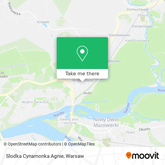 Slodka Cynamonka Agnie map