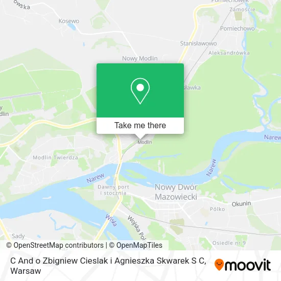 Карта C And o Zbigniew Cieslak i Agnieszka Skwarek S C