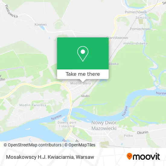 Mosakowscy H.J. Kwiaciarnia map