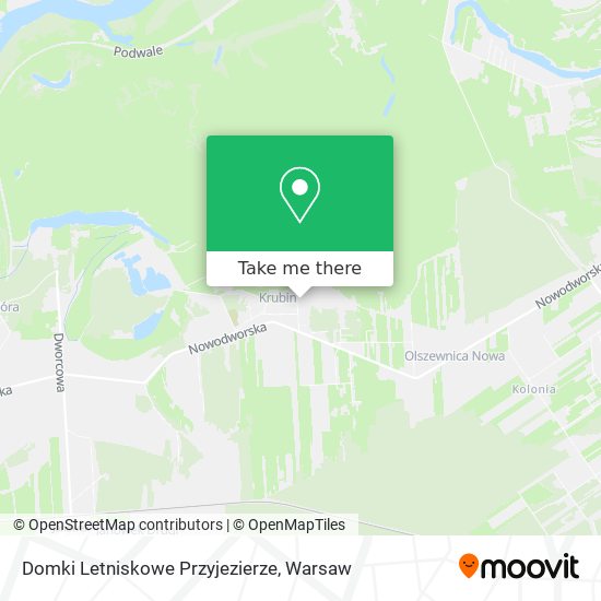 Domki Letniskowe Przyjezierze map