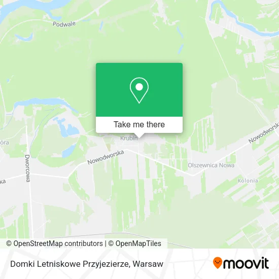 Карта Domki Letniskowe Przyjezierze