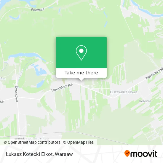 Łukasz Kotecki Elkot map