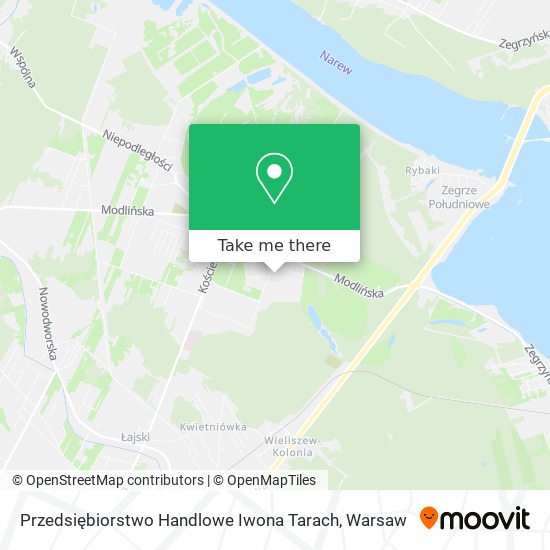 Przedsiębiorstwo Handlowe Iwona Tarach map