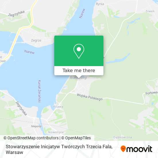 Карта Stowarzyszenie Inicjatyw Twórczych Trzecia Fala