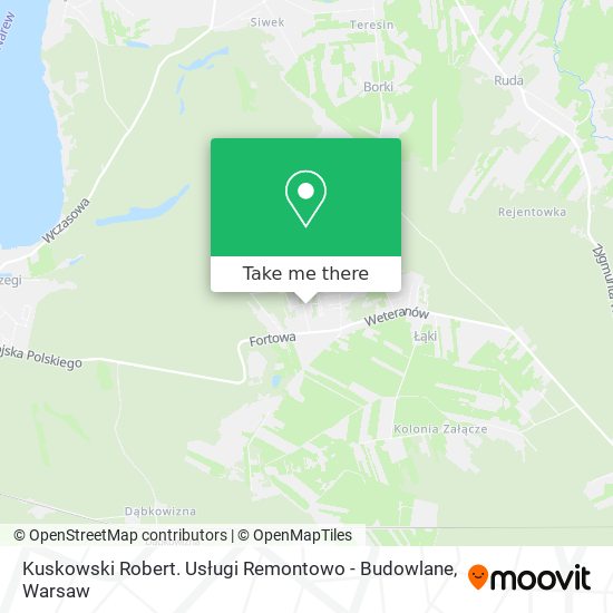 Kuskowski Robert. Usługi Remontowo - Budowlane map