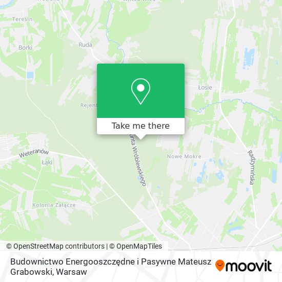 Budownictwo Energooszczędne i Pasywne Mateusz Grabowski map