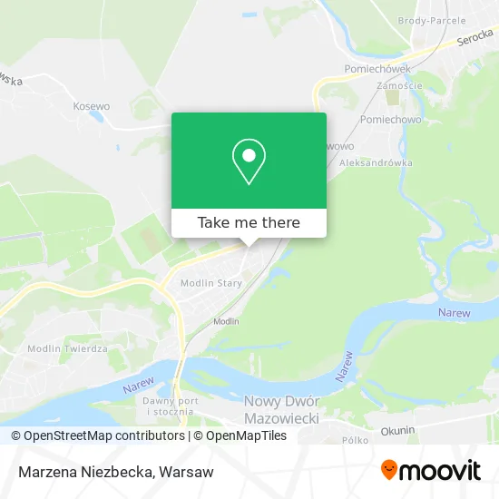 Marzena Niezbecka map