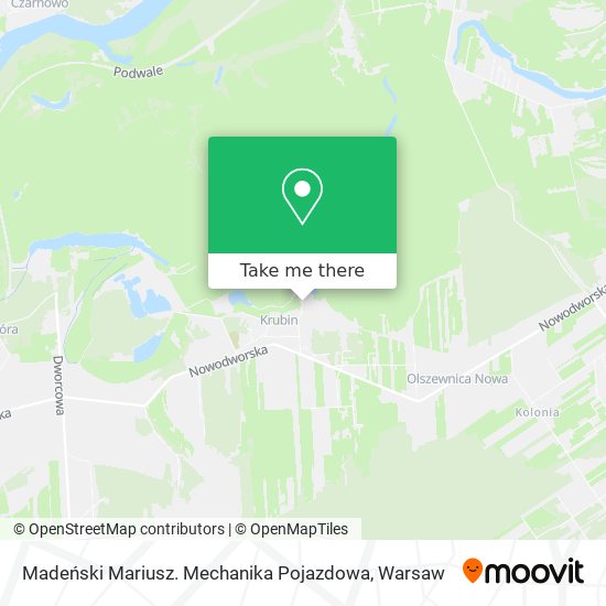 Madeński Mariusz. Mechanika Pojazdowa map