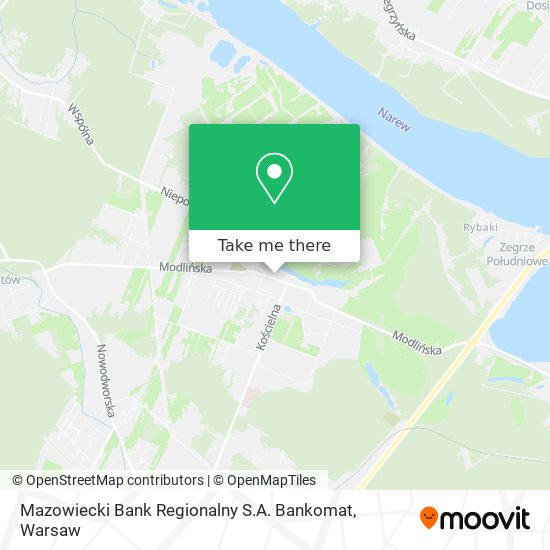 Mazowiecki Bank Regionalny S.A. Bankomat map