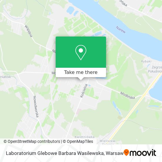 Карта Laboratorium Glebowe Barbara Wasilewska