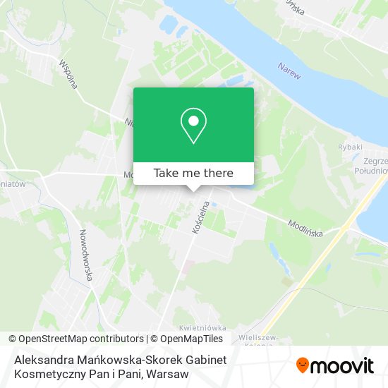 Aleksandra Mańkowska-Skorek Gabinet Kosmetyczny Pan i Pani map