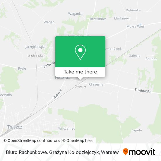 Biuro Rachunkowe. Grażyna Kołodziejczyk map