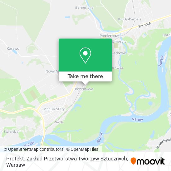 Protekt. Zakład Przetwórstwa Tworzyw Sztucznych map