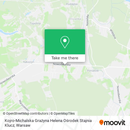 Kojro-Michalska Grażyna Helena Ośrodek Stajnia Klucz map