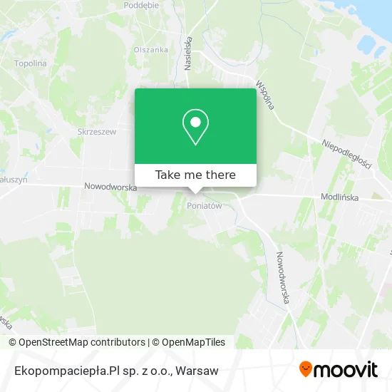 Ekopompaciepła.Pl sp. z o.o. map