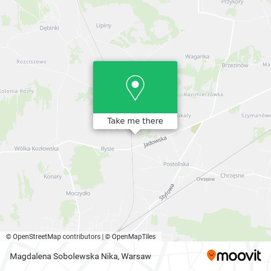 Magdalena Sobolewska Nika map