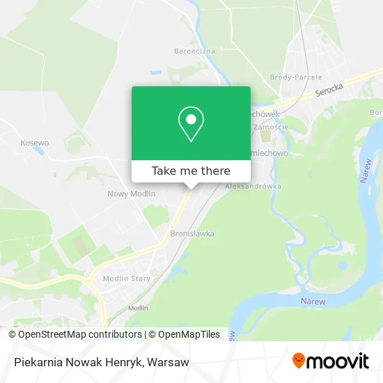 Piekarnia Nowak Henryk map