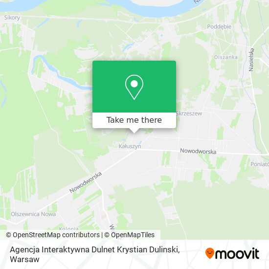 Agencja Interaktywna Dulnet Krystian Dulinski map