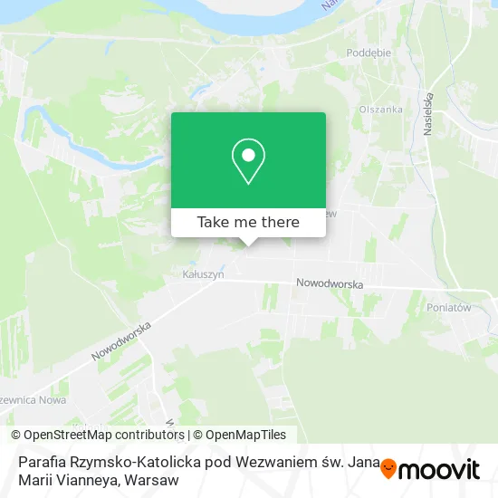 Parafia Rzymsko-Katolicka pod Wezwaniem św. Jana Marii Vianneya map