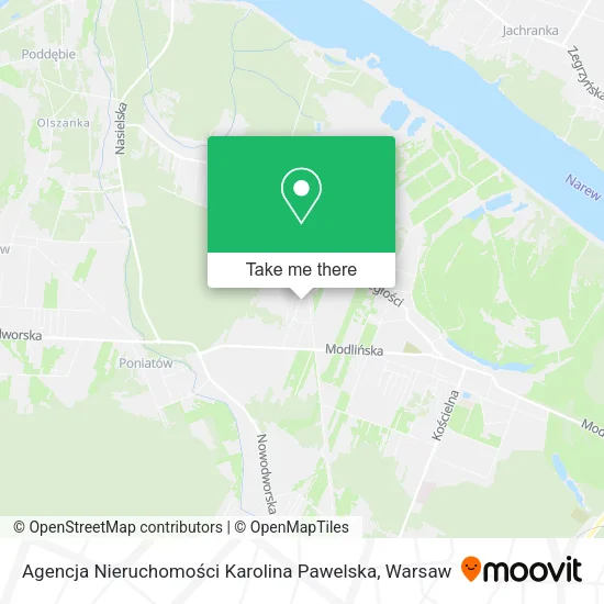 Карта Agencja Nieruchomości Karolina Pawelska