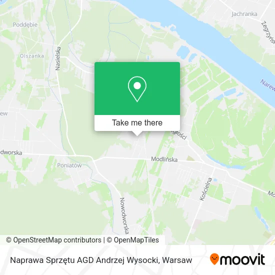 Naprawa Sprzętu AGD Andrzej Wysocki map