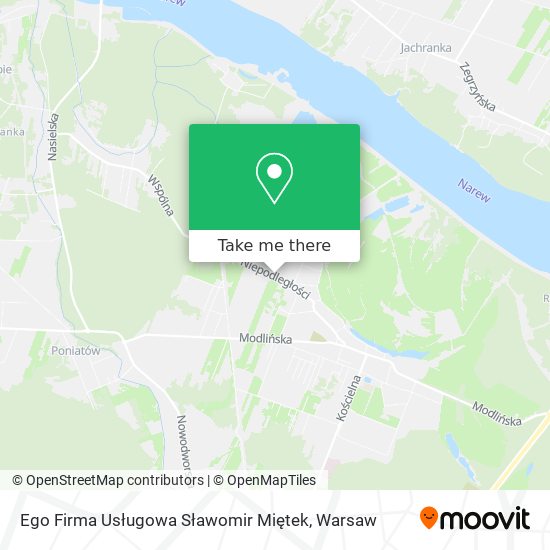 Ego Firma Usługowa Sławomir Miętek map