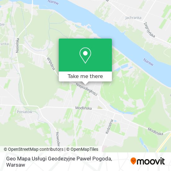 Geo Mapa Usługi Geodezyjne Paweł Pogoda map