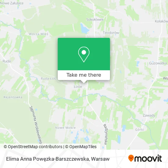 Карта Elima Anna Powęzka-Barszczewska