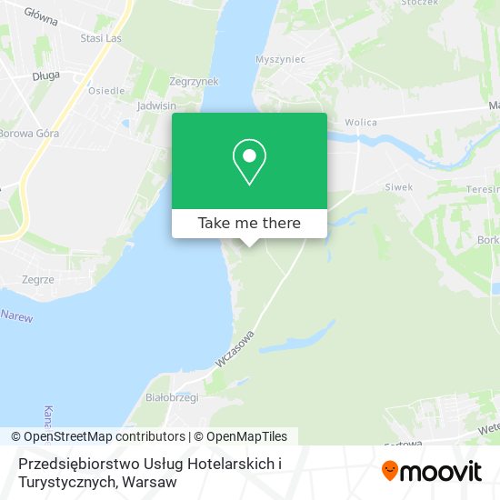 Przedsiębiorstwo Usług Hotelarskich i Turystycznych map