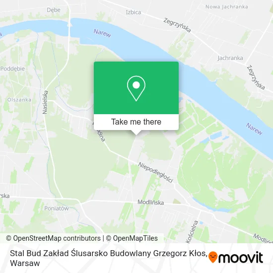 Stal Bud Zakład Ślusarsko Budowlany Grzegorz Kłos map