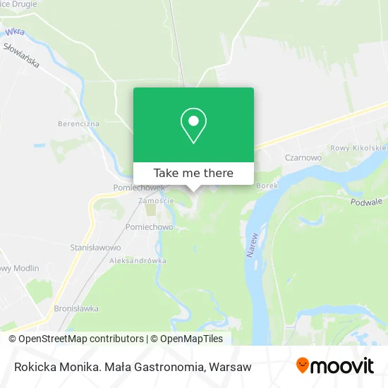 Rokicka Monika. Mała Gastronomia map